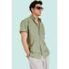 Erkek Pamuklu Kısa Kollu Gömlek Oversize Fit Günlük Kombinler İçin Yaz Aylarının Vazgeçilmezi