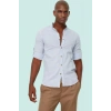 Erkek Pamuklu Slim Fit Hakim Yaka Gömlek Yazın Rahatlığı ve Şıklığı Yaz Aylarının Vazgeçilmezi