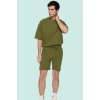 Erkek Pamuklu Şort Normal Bel Boru Paça Rahat Kesim Günlük Kullanım Yaz Aylarının Vazgeçilmezi