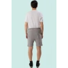 Erkek Pamuklu Şort Normal Bel Crinkle Dokuma Rahat Günlük Stil Hafta Sonu Kaliteli Malzeme