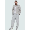 Erkek Poliviskon Dokuma Pantolon Geniş Paça Rahat Kesim Casual Günlük Stil Kaliteli Malzeme