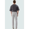 Erkek Regular Boy Bootcut Pantolon Polyester Rahat Günlük Stil Hafta Sonu Kaliteli Malzeme