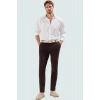 Erkek Regular Chino Pantolon Renk Slim Fit İtalyan Kesim Boru Paça İş Ve Günlük Hafta Sonu