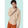 Erkek Regular Fit Çizgili Dokuma Gömlek Standart Kol Günlük Kullanım Yaz Aylarının Vazgeçilmezi
