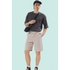 Erkek Regular Fit Gabardin Şort Pamuk Günlük Kullanım İçin Hafta Sonu Yaz Aylarının Vazgeçilmezi