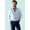 Erkek Regular Fit Gömlek Uzun Kol Pamuklu Günlük Ve İş Hayatı Hafta Sonu Dayanıklı Malzeme