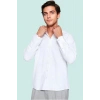 Erkek Regular Fit Gömlek Uzun Kol Pamuklu Günlük Ve İş Hayatı Hafta Sonu Dayanıklı Malzeme
