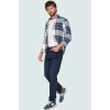 Erkek Regular Fit Jean Pantolon Kemersiz Pamuk Günlük Kullanım Hafta Sonu Kaliteli Malzeme