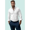 Erkek Regular Fit Oxford Gömlek Kolay Ütülenebilir Günlük Kullanım Yaz Aylarının Vazgeçilmezi