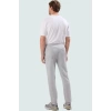 Erkek Regular Fit Rahat Beli Lastikli Duble Paça Pantolon Dokuma Kumaş Günlük Kullanım Hafta Sonu