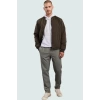 Erkek Regular Fit Rahat Beli Lastikli Duble Paça Pantolon Dokuma Kumaş Günlük Kullanım Hafta Sonu
