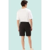 Erkek Regular Normal Bel Şort 2 İplik Openend Dokuma Straight Siluet Kısa Boy Günlük Kullanım