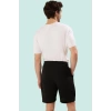 Erkek Regular Normal Kesim Şort Boru Paça Örme Kumaş Rahat Günlük Yaz Aylarının Vazgeçilmezi