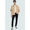 Erkek Skinny Fit Denim Kot Pantolon Stretch Kumaş Günlük Kullanım Yaz Aylarının Vazgeçilmezi