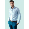 Erkek Slim Fit Kısa Kollu Gömlek Yaka Düz Desen Basic Siluet Rahat Günlük Kaliteli Malzeme