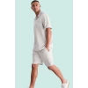 Erkek Slim Fit Kısa Şort Renk Pamuklu Günlük Kullanım Hafta Sonu Yaz Aylarının Vazgeçilmezi