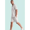 Erkek Slim Fit Kısa Şort Renk Pamuklu Günlük Kullanım Hafta Sonu Yaz Aylarının Vazgeçilmezi