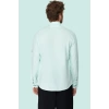 Erkek Slim Fit Uzun Kollu Gömlek Pamuklu Casual Günlük Hafta Sonu Yaz Aylarının Vazgeçilmezi