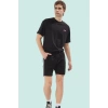Erkek Şort Normal Bel Straight Siluet 2 İplik Openend Kumaş Spor Aktiviteler Günlük Kullanım
