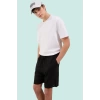 Erkek Spor Şort Casual Tasarım London Etiketli Pike Dokuma Kısa Boy Yaz Aylarının Vazgeçilmezi