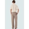 Erkek Straight Fit Boru Paça Pantolon Pamuklu Günlük Kullanım İçin Rahat Dayanıklı Malzeme