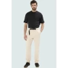 Erkek Uzun Boy Gabardin Pantolon Boru Paça Renk Straight Kalıp Rahat Günlük Stil Hafta Sonu