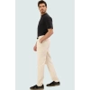 Erkek Uzun Boy Gabardin Pantolon Boru Paça Renk Straight Kalıp Rahat Günlük Stil Hafta Sonu