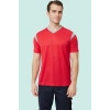 Erkek V Yaka Nefes Alan TShirt Allium Tişört Alabilir Esnek Şık İş Günlük İçin