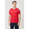 Erkek V Yaka Nefes Alan TShirt Allium Tişört Alabilir Esnek Şık İş Günlük İçin