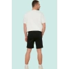 Erkek Yazlık Geometrik Baskılı Şort; Pamuk Polyester Casual Stil Günlük Kombinler Hafta Sonu