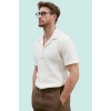 Erkek Yazlık Kısa Kollu Gömlek Rahat Dokulu Apaş Yaka Günlük Stil Yaz Aylarının Vazgeçilmezi