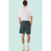Erkek Yazlık Kısa Şort Pamuk Dokuma Kumaş Rahat Loose Fit Günlük Kullanım İçin Özel Günler