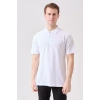 Erkek Yazlık Polo Tişört Açık 100 Pamuk Galanthus shırt