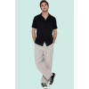 Erkek Yazlık Rahat Gömlek; Regular Fit Kısa Kol Gömlek Yaka Düz Desen Yaz Aylarının Vazgeçilmezi