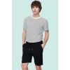 Erkek Yazlık Şort Lastikli Bel Casual Stil Boru Paça Günlük Kullanım Yaz Aylarının Vazgeçilmezi