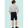 Erkek Yazlık Şort Lastikli Bel Casual Stil Boru Paça Günlük Kullanım Yaz Aylarının Vazgeçilmezi