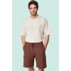 Erkek Yazlık Şort Nefes Alan Pamuk Karışımı Geniş Paça Casual Stil Yaz Aylarının Vazgeçilmezi
