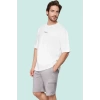 Erkek Yazlık Şort Nefes Alan Pamuk Karışımı Geniş Paça Casual Stil Yaz Aylarının Vazgeçilmezi