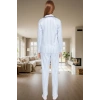 Ev Giyim Örme Pijama Takımı 2 Parça Kışlık Set Özel Tasarım Rahat Ve Şık Zarifane