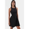 Feminen Mini Elbise 88% Polyester 12% Elastan Finike Dokuma Yazlık Zarifane Tasarım