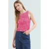Fitted Gofre Dokuma Bluz Kolsuz Kayık Yaka Günlük Tarz Modern Stil Kullanım İçin
