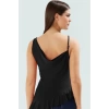 Fitted Kalıp Sandy Dokuma Bluz Rahatlık ve Şıklık Bir Arada Modern Stil