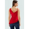 Fitted Kalıp Sandy Dokuma Bluz Rahatlık ve Şıklık Bir Arada Modern Stil