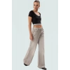 Fitted Vücudu Saran Kısa Bluz Kaşkorse Örme Polyester Yazlık Seçkin Malzeme Yüksek Kalite