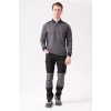 Flora Polo Yaka Sweatshirt - Uzun Kollu, Rahat Kesim, Pamuklu, Günlük Ve İş Kullanımı İçin