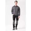 Flora Polo Yaka Sweatshirt - Uzun Kollu, Rahat Kesim, Pamuklu, Günlük ve İş Kullanımı İçin