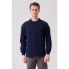 Galanthus Polo Sweat Erkek Uzun Kollu Pamuklu Sweatshirt İş ve Günlük Kullanım İçin