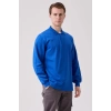 Galanthus Polo Sweat Erkek Uzun Kollu Pamuklu Sweatshirt İş Ve Günlük Kullanım İçin