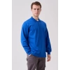 Galanthus Polo Sweat Erkek Uzun Kollu Pamuklu Sweatshirt İş ve Günlük Kullanım İçin