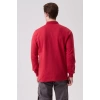 Galanthus Polo Sweat Erkek Uzun Kollu Pamuklu Sweatshirt İş ve Günlük Kullanım İçin